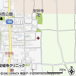 愛媛県松山市安城寺町1214周辺の地図