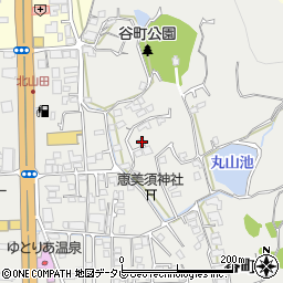 愛媛県松山市谷町402周辺の地図