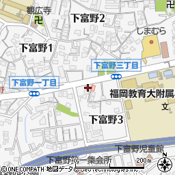 こくら調剤薬局富野店周辺の地図