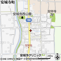 愛媛県松山市安城寺町1222周辺の地図