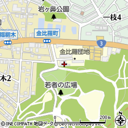 ひよ子周辺の地図