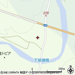 和歌山県田辺市龍神村柳瀬39周辺の地図