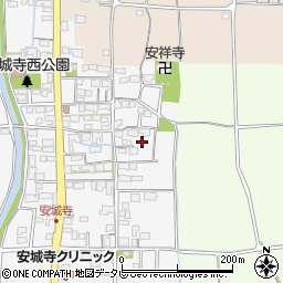 愛媛県松山市安城寺町1245周辺の地図