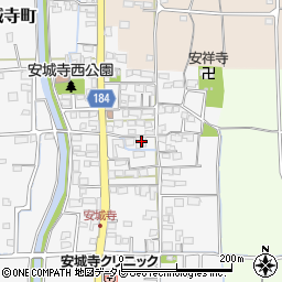 愛媛県松山市安城寺町1236周辺の地図