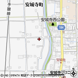 愛媛県松山市安城寺町897周辺の地図