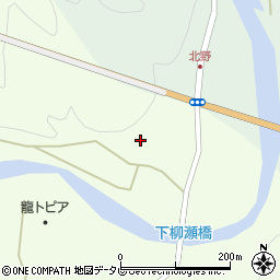 和歌山県田辺市龍神村柳瀬46周辺の地図