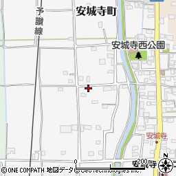 愛媛県松山市安城寺町896周辺の地図