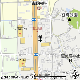 愛媛県松山市谷町148周辺の地図