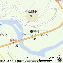 和歌山県田辺市龍神村柳瀬881周辺の地図