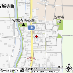愛媛県松山市安城寺町1234周辺の地図