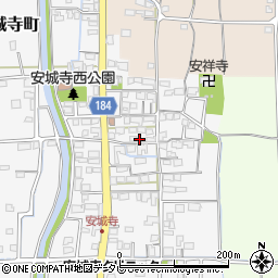 愛媛県松山市安城寺町1232周辺の地図