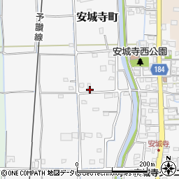 愛媛県松山市安城寺町1361周辺の地図