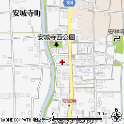 愛媛県松山市安城寺町1345周辺の地図