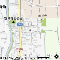 愛媛県松山市安城寺町1231周辺の地図