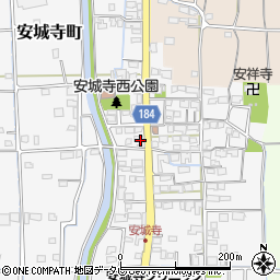 愛媛県松山市安城寺町1344周辺の地図