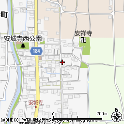 愛媛県松山市安城寺町1257周辺の地図