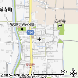 愛媛県松山市安城寺町1233周辺の地図