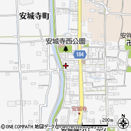 愛媛県松山市安城寺町1338周辺の地図
