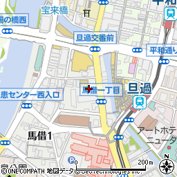 日本リーダー株式会社　旦過店周辺の地図