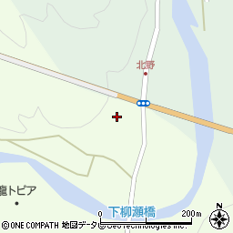 和歌山県田辺市龍神村柳瀬5周辺の地図