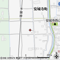 愛媛県松山市安城寺町1376周辺の地図