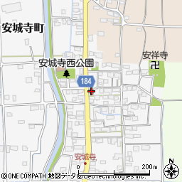 安城寺北組集会所周辺の地図