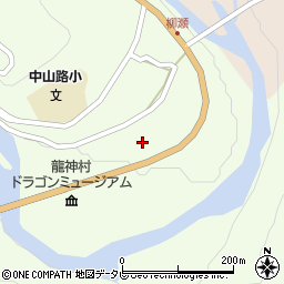 和歌山県田辺市龍神村柳瀬1056周辺の地図