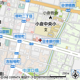 北九州銀行協会周辺の地図