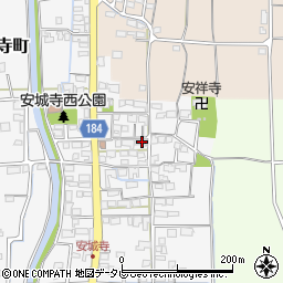 愛媛県松山市安城寺町1230周辺の地図