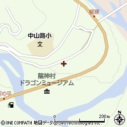 和歌山県田辺市龍神村柳瀬1071周辺の地図
