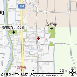 愛媛県松山市安城寺町1259周辺の地図