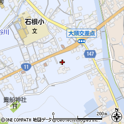 ファミリーマート小松大頭店周辺の地図