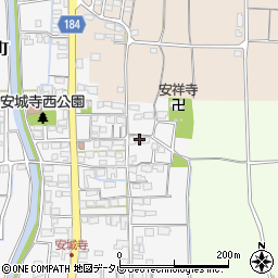 愛媛県松山市安城寺町1258周辺の地図