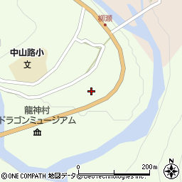 和歌山県田辺市龍神村柳瀬1052周辺の地図
