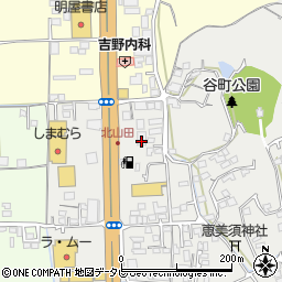 愛媛県松山市谷町140周辺の地図