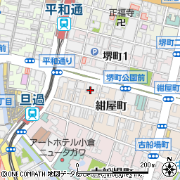音楽有線放送ＵＳＥＮ受付センター　北九州支店周辺の地図