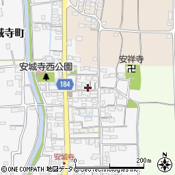 愛媛県松山市安城寺町1286周辺の地図