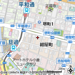 清水建設株式会社　北九州営業所周辺の地図