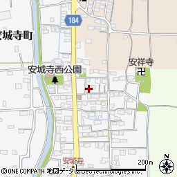 愛媛県松山市安城寺町1288周辺の地図