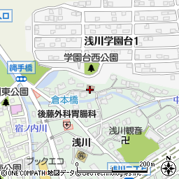 浅川本村公民館周辺の地図