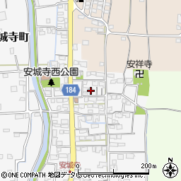 愛媛県松山市安城寺町1285周辺の地図