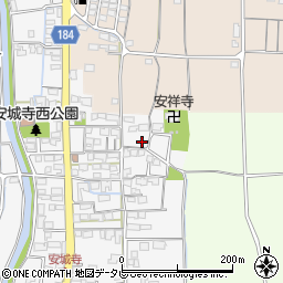 愛媛県松山市安城寺町1267周辺の地図