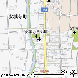愛媛県松山市安城寺町1334周辺の地図