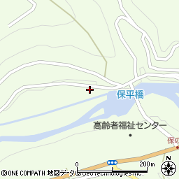 和歌山県田辺市龍神村柳瀬869周辺の地図