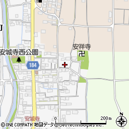 愛媛県松山市安城寺町1266周辺の地図