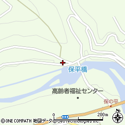 和歌山県田辺市龍神村柳瀬867周辺の地図