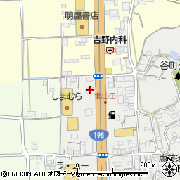 とりや小次郎松山谷町店周辺の地図