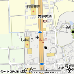 愛媛県松山市谷町124周辺の地図