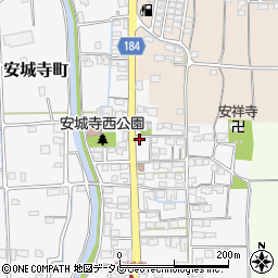 愛媛県松山市安城寺町1290周辺の地図