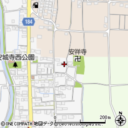 愛媛県松山市安城寺町1276周辺の地図